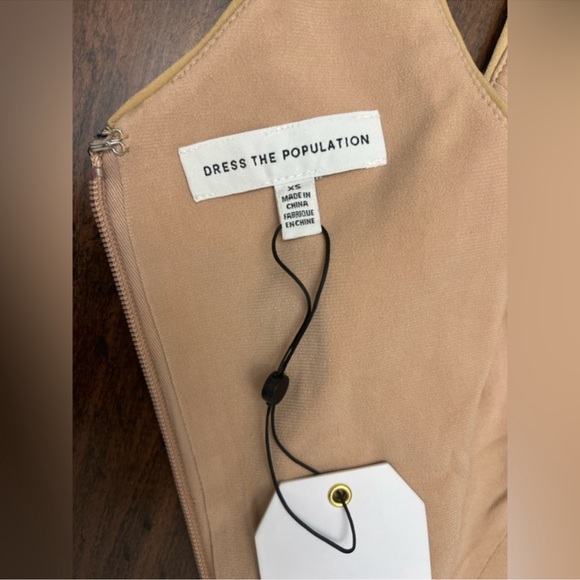 NWT Dress the Population Blue Lace Dress - Picture 11 of 11